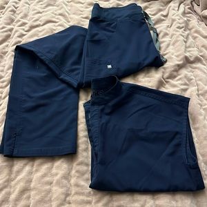 Used Figs Scrub Set XS Tall Navy Blue Rafaela